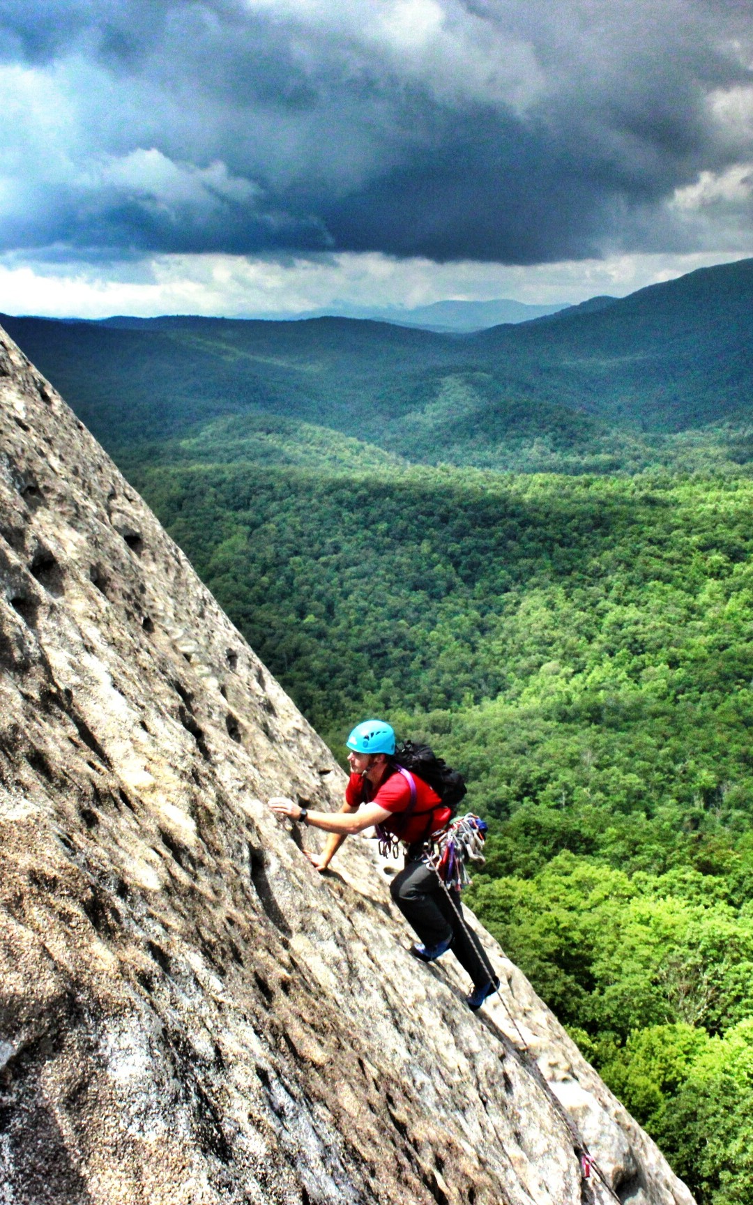 Locals Only Project Rock Climbing in Brevard Land of Sky Media